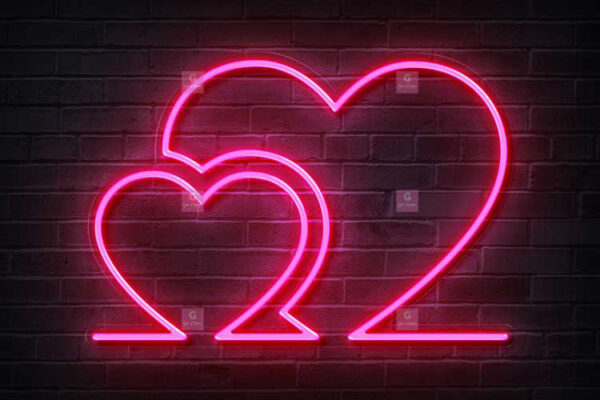 Hearts Neon Sign - Image 6