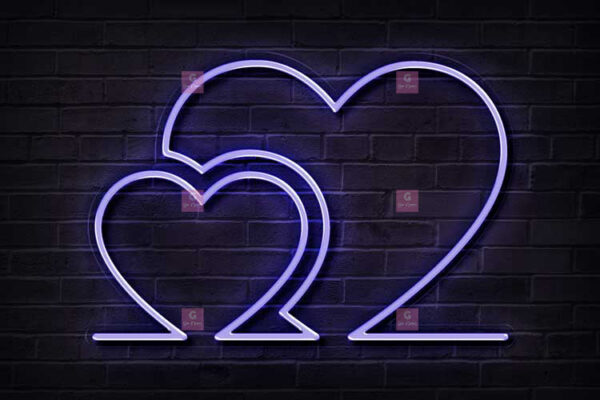 Hearts Neon Sign - Image 5