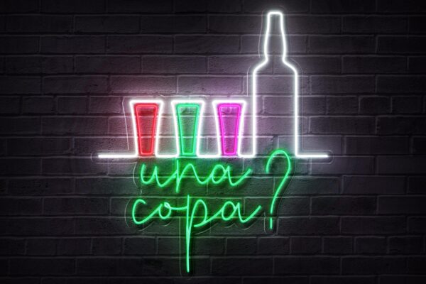 UNA Copa Neon Sign