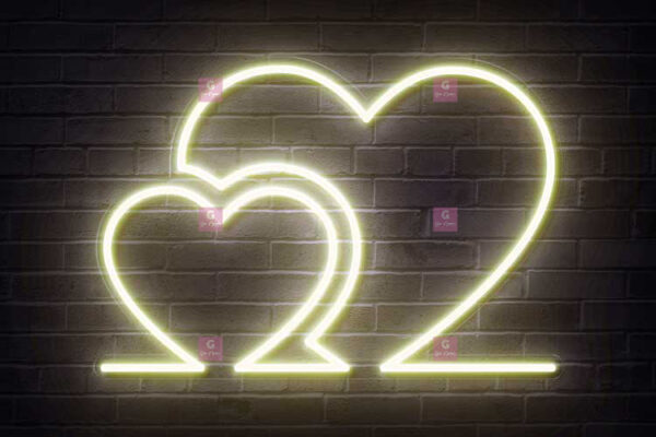 Hearts Neon Sign - Image 9