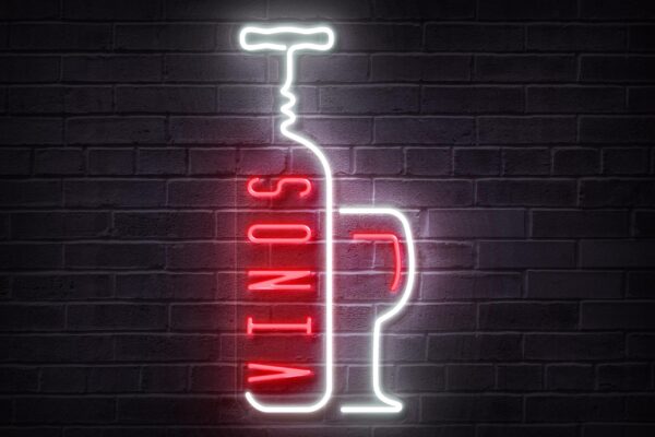 Vinos Neon Sign